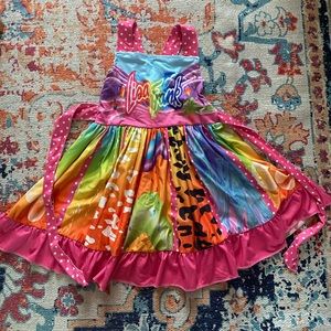 Lisa Frank toddler dress